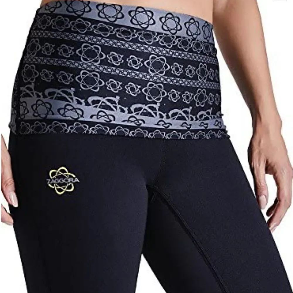 Zaggora Exercise Slimming Crop Pants - Picture 4 of 11